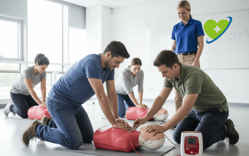 Formacion curso desfibrilador rcp svb uso dea