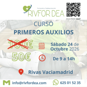 cuso primeros auxilios madrid rivas rivfordea