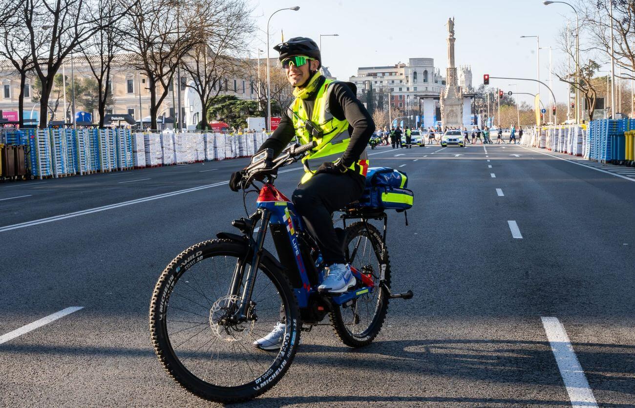 bicicleta electrica sanitaria dea madrid