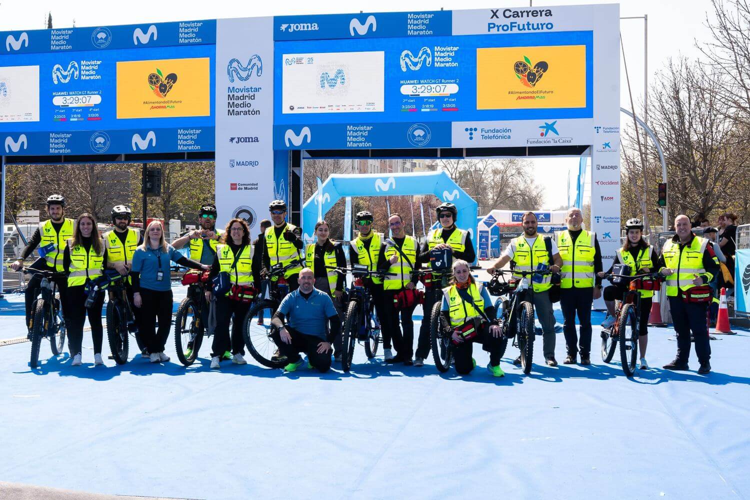 equipo metodo 3 minutos movistar medio maraton madrid